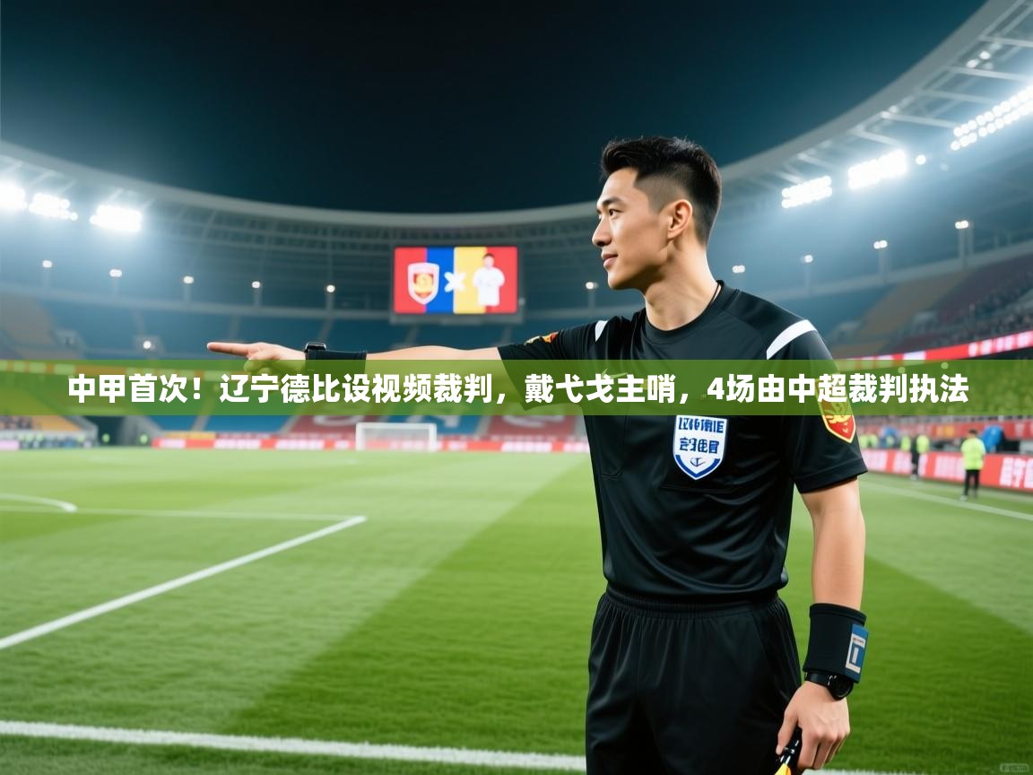 中甲首次!辽宁德比设视频裁判,戴弋戈主哨,4场由中超裁判执法 第1张